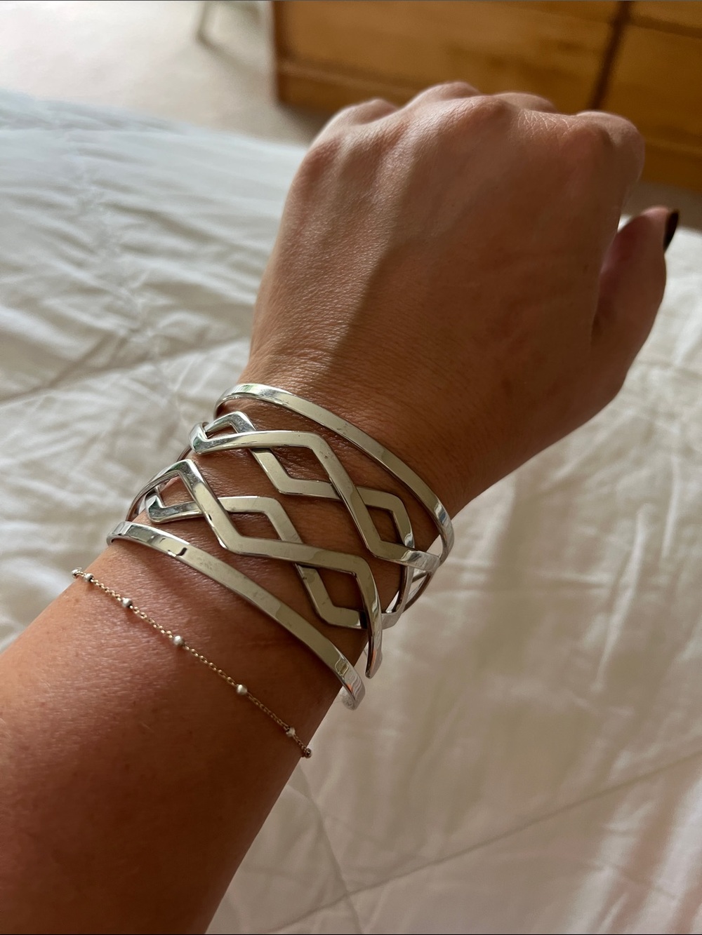 Silver cuff